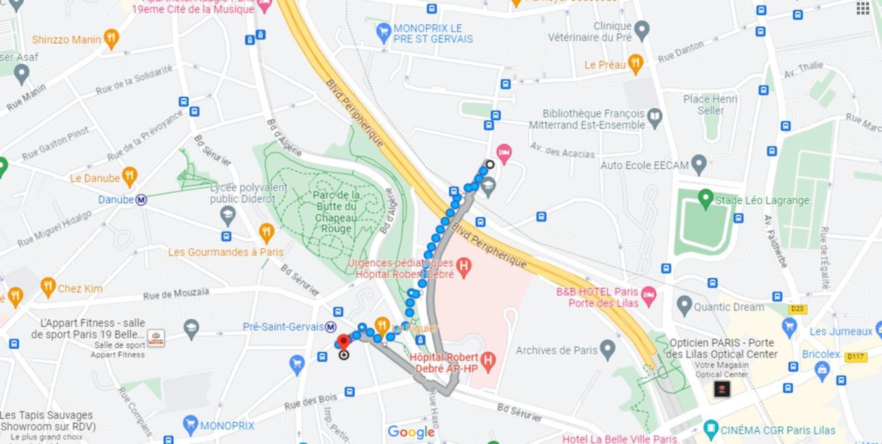 Appartamento Loft Duplex A 2 Min De Paris - Parking Gratuit Le Pré-Saint-Gervais Esterno foto