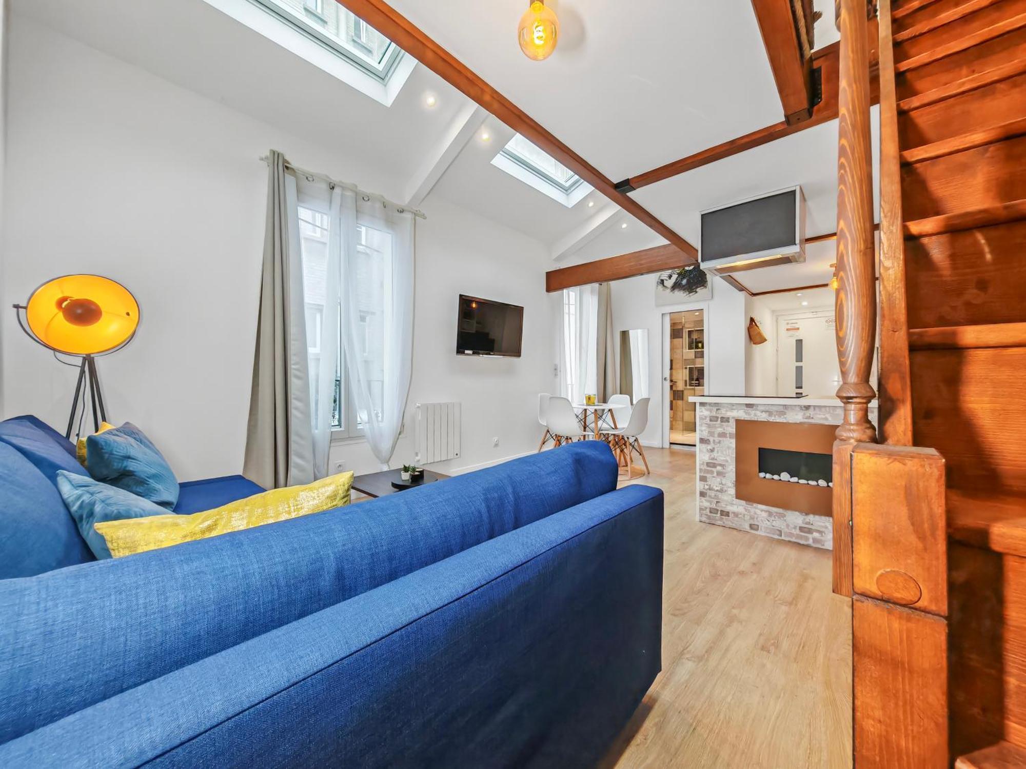 Appartamento Loft Duplex A 2 Min De Paris - Parking Gratuit Le Pré-Saint-Gervais Esterno foto